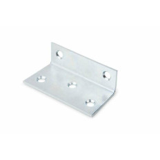 INDEX Équerres pour connecteurs bois Zinquée, côtés inégaux, (25 x 40 x 75 20 pièces.) SCCDZ402575 | e-bricolage