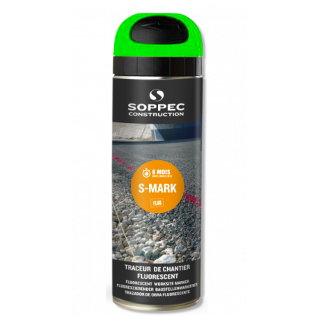 Traceur de chantier 500ml S-MARK | SOPPEC | e-bricolage