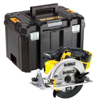 DeWalt DCS391NT Scie circulaire Li-Ion 18V(machine seule) dans TSTAK - 165mm - DCS391NT-XJ | e-bricolage