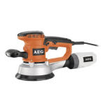 Ponceuse excentrique 440W AEG POWERTOOLS EX150 ED SET | e-bricolage