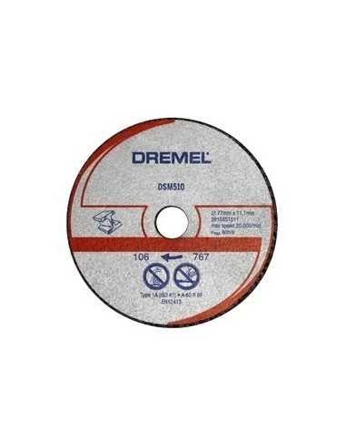 Disque à tronçonner pour métal et plastique, pour DREMEL® DSM20 (DSM510) | e-bricolage